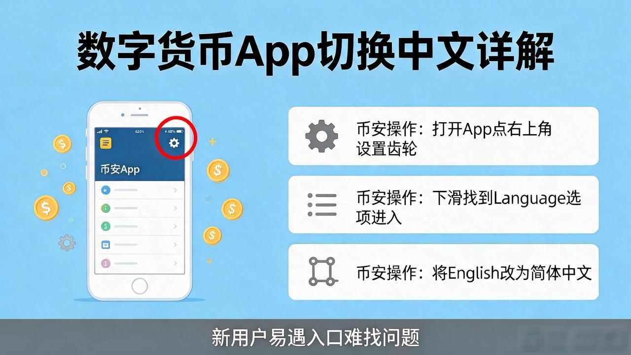 主流加密货币交易所中文界面设置方法_数字货币中文切换_数字货币交易平台怎么切换中文