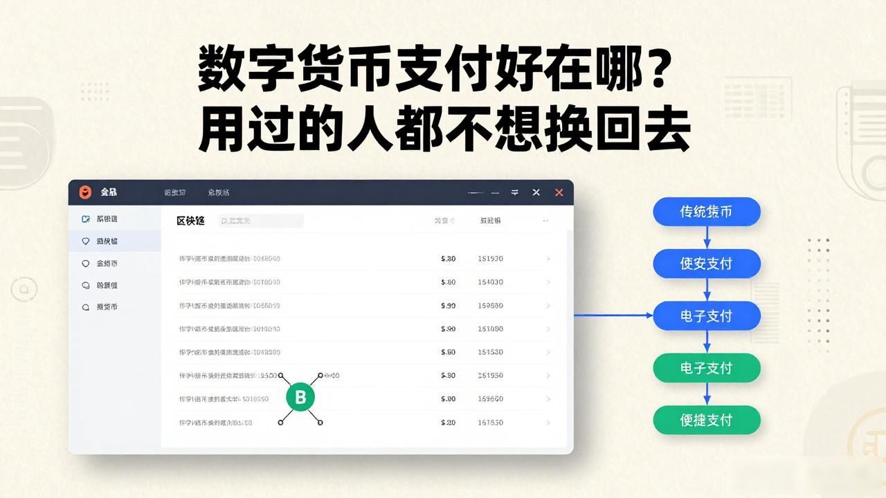 为何使用数字货币支付_数字货币支付安全性区块链特性_数字货币跨境支付效率成本优势