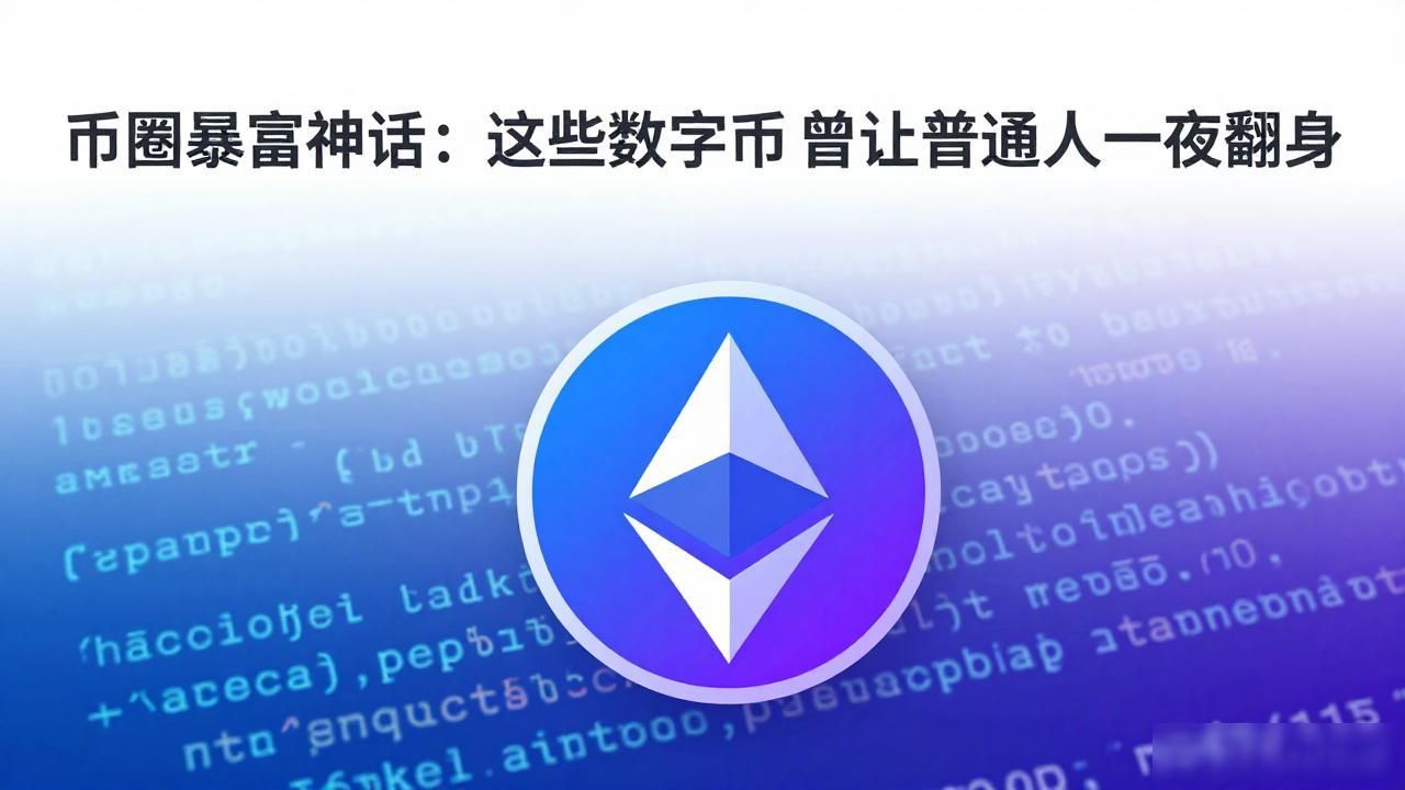 中奖的数字货币有哪些_比特币以太坊投资回报率对比_加密货币市场的财富神话