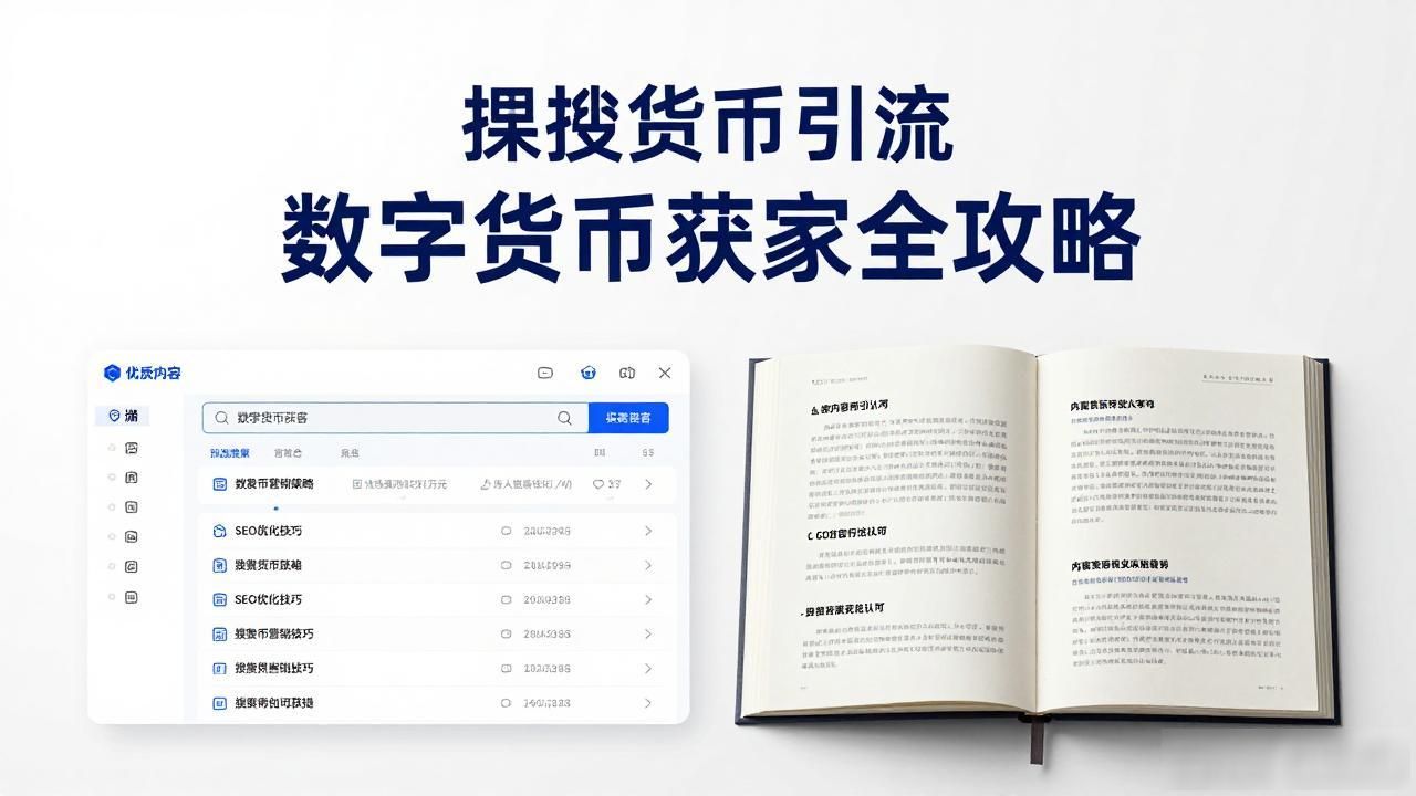 数字货币关键词布局方法_搜索数字货币引流_数字货币搜索引流技巧