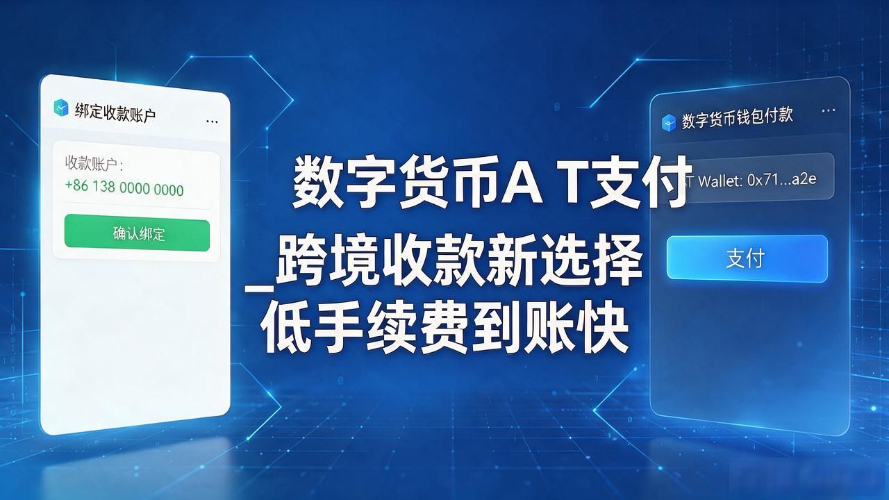 跨境电商数字货币支付_AT支付跨境结算效率_数字货币A T支付