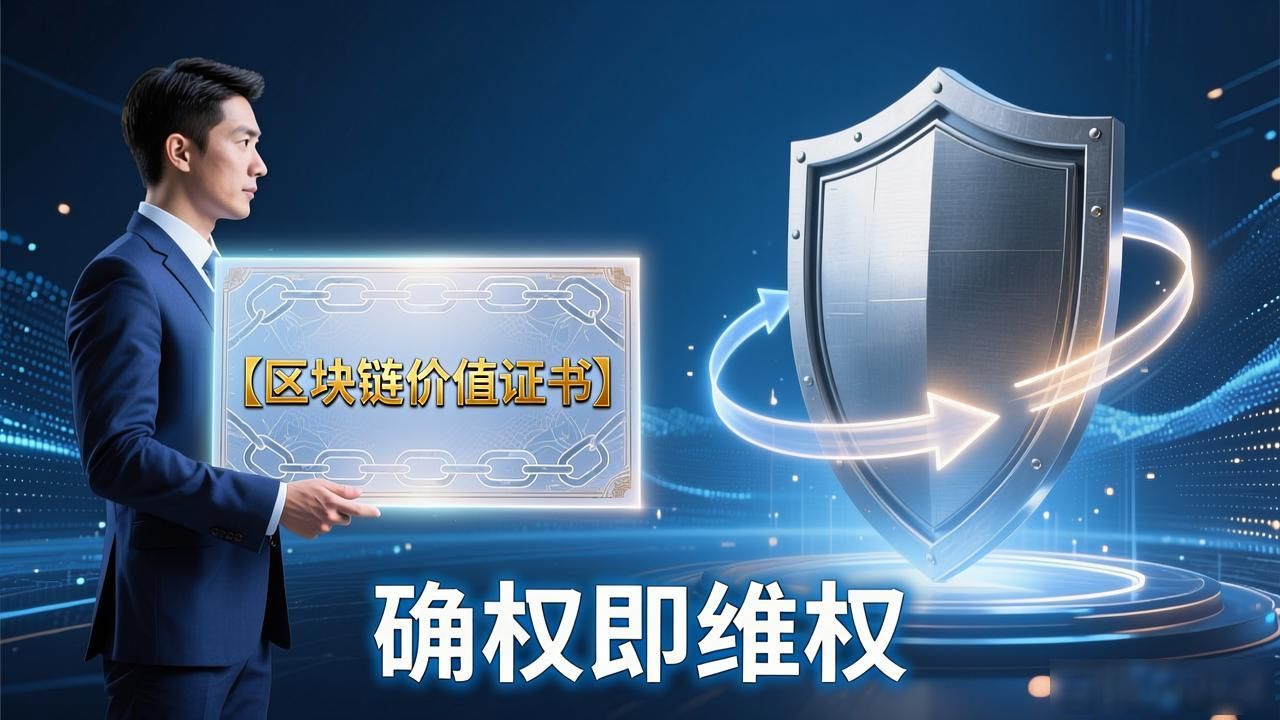 区块链价值证书书_区块链价值证书书_数字资产确权
