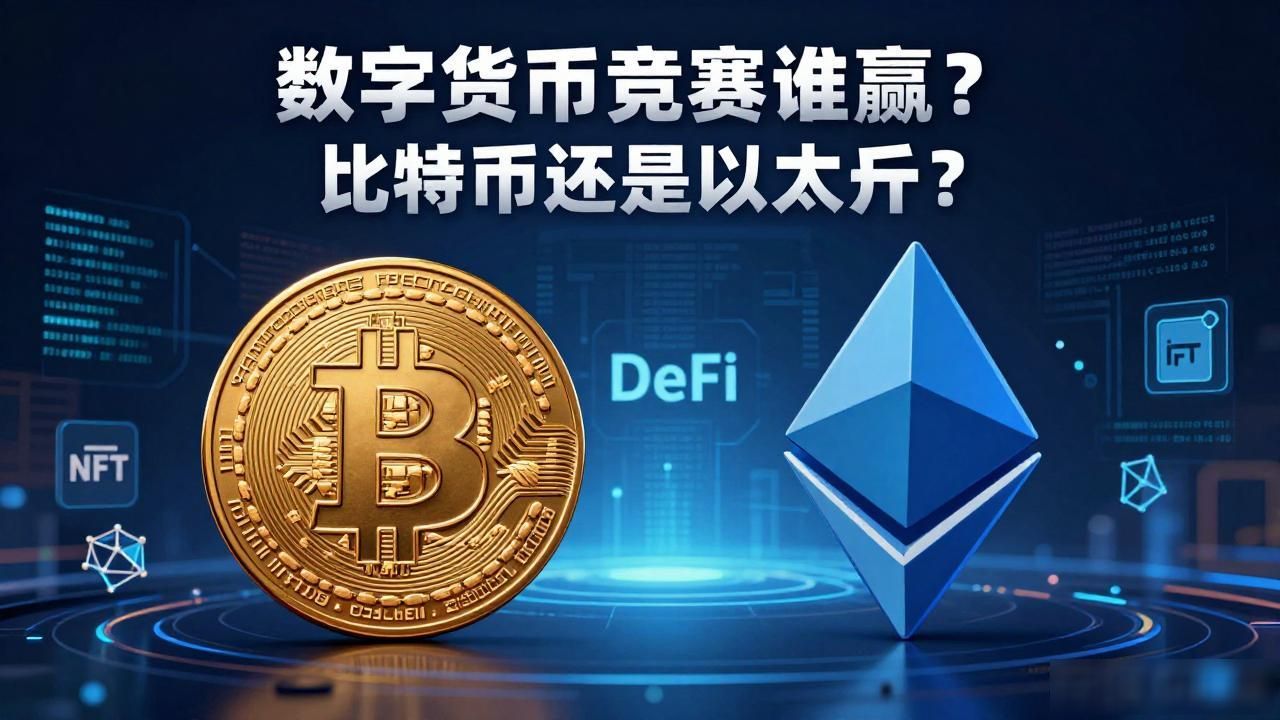 谁将赢得数字货币竞赛_数字货币市场竞争态势_比特币以太坊山寨币市场格局变化