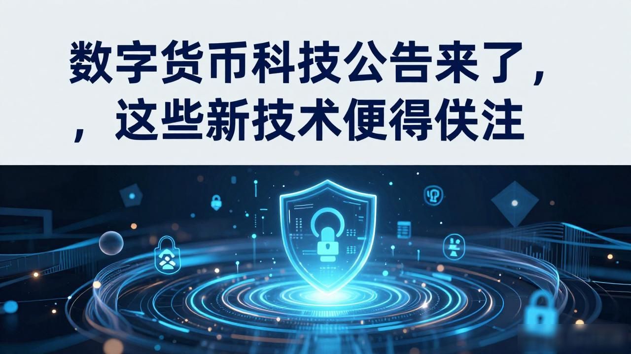 数字货币最新科技公告_跨链协议优化隐私保护_数字货币区块链技术升级