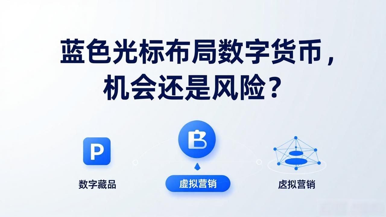 蓝色光标参考数字货币_蓝色光标数字化转型_数字货币概念股布局