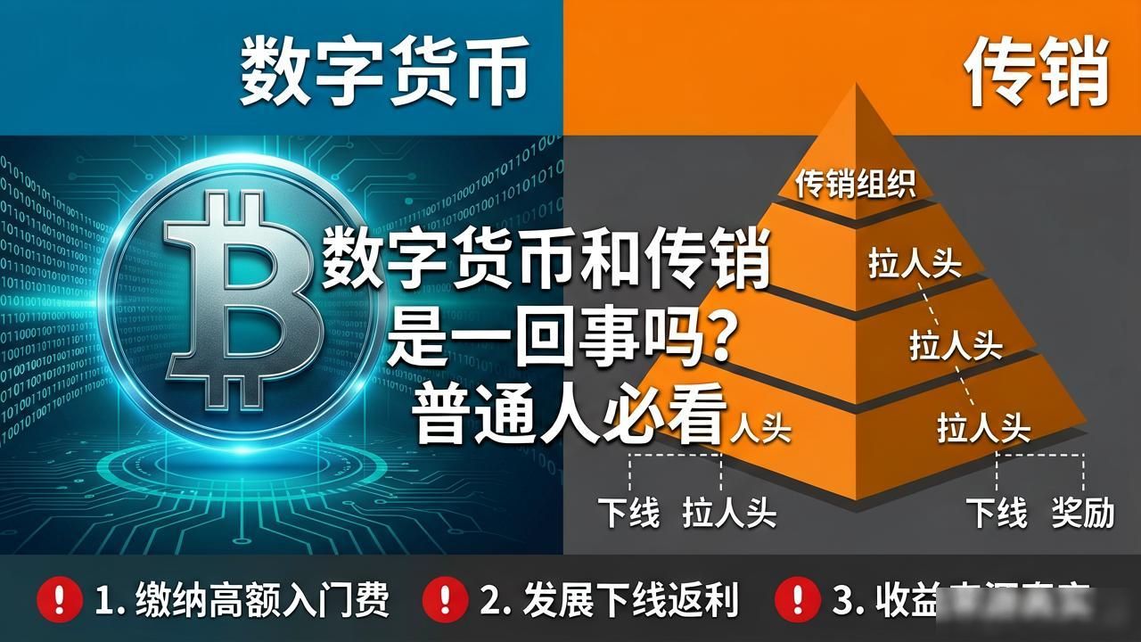 判断项目是否涉嫌传销的方法_数字货币属于传销么_数字货币与传销的区别