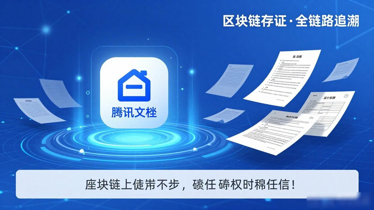 企业文档区块链存证_腾讯文档区块链安全_腾讯文档区块链