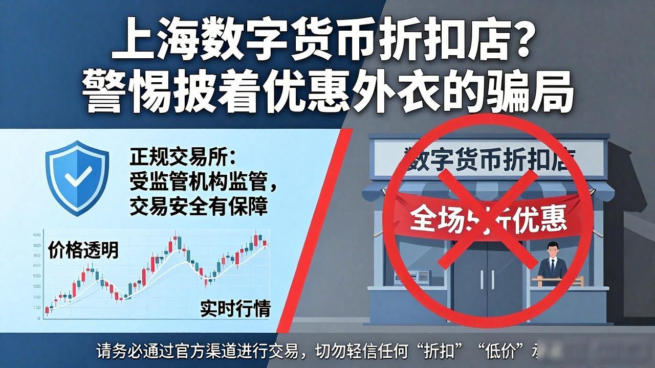 上海数字货币折扣店骗局_数字货币折扣店诈骗套路_上海数字货币折扣店