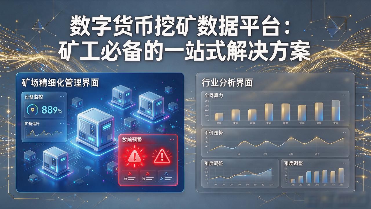 矿场数据可视化平台_数字货币挖矿数据平台_数字货币挖矿数据平台