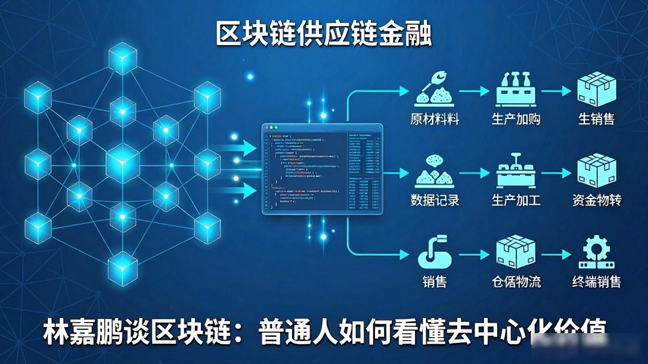 区块链技术在供应链金融的应用_林嘉鹏对区块链与实体经济的见解_林嘉鹏 区块链