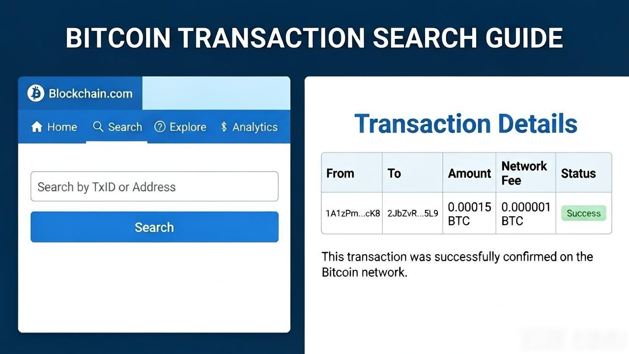 比特币交易查询方法_btc区块链查询_区块链浏览器使用指南