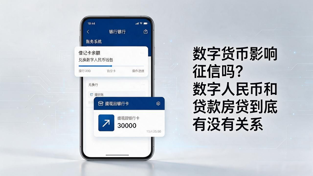 数字人民币与征信关系_数字人民币影响征信吗_数字货币与征信