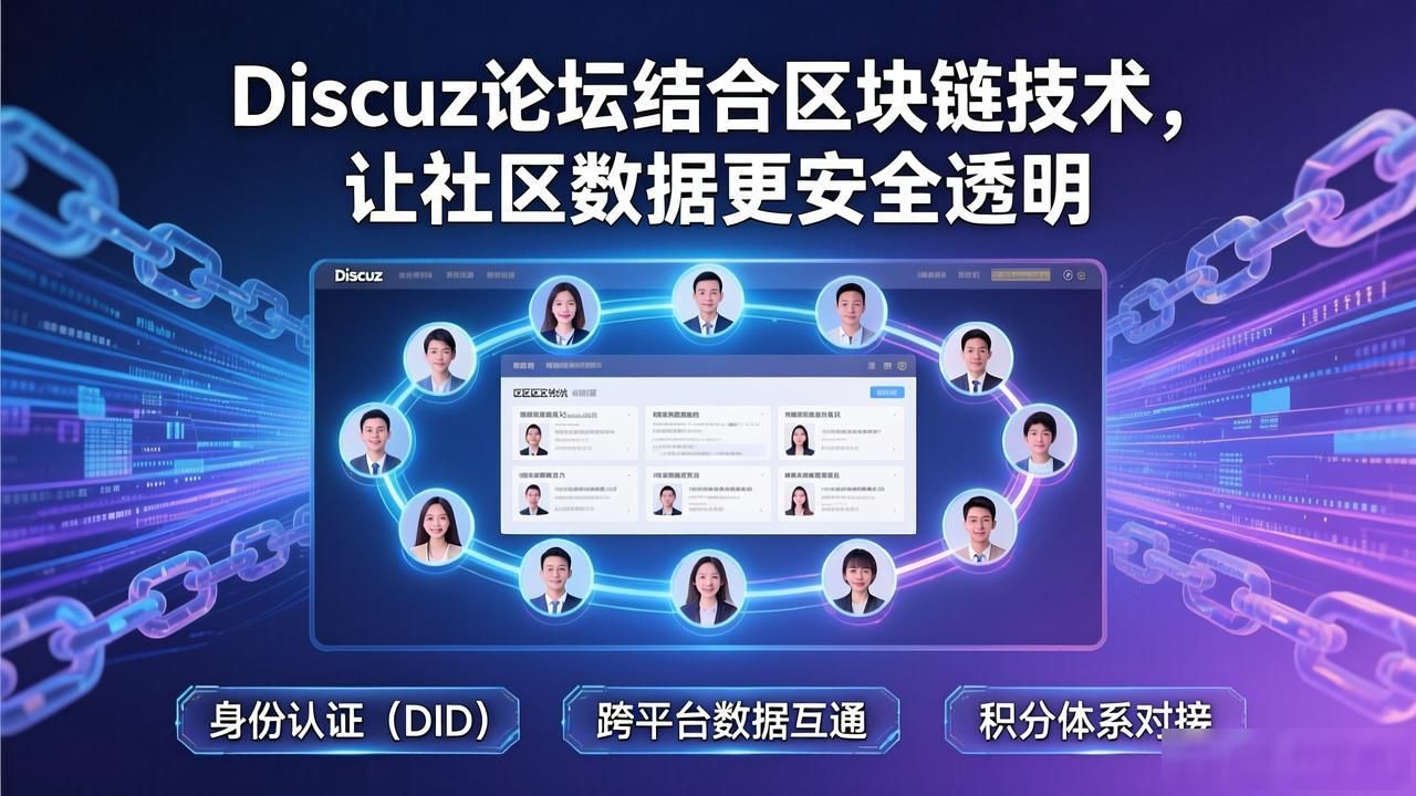 区块链Discuz生态_discuz 区块链_去中心化社区治理
