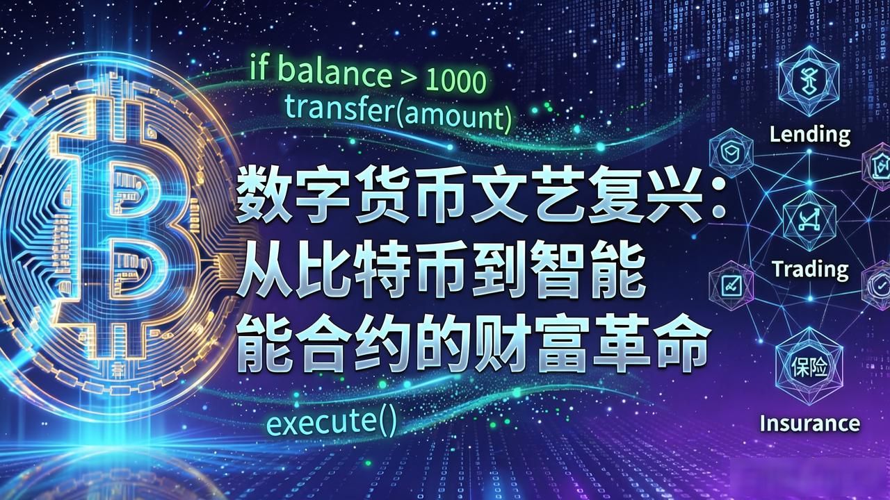 数字货币文艺复兴_数字货币变革_区块链重塑金融体系