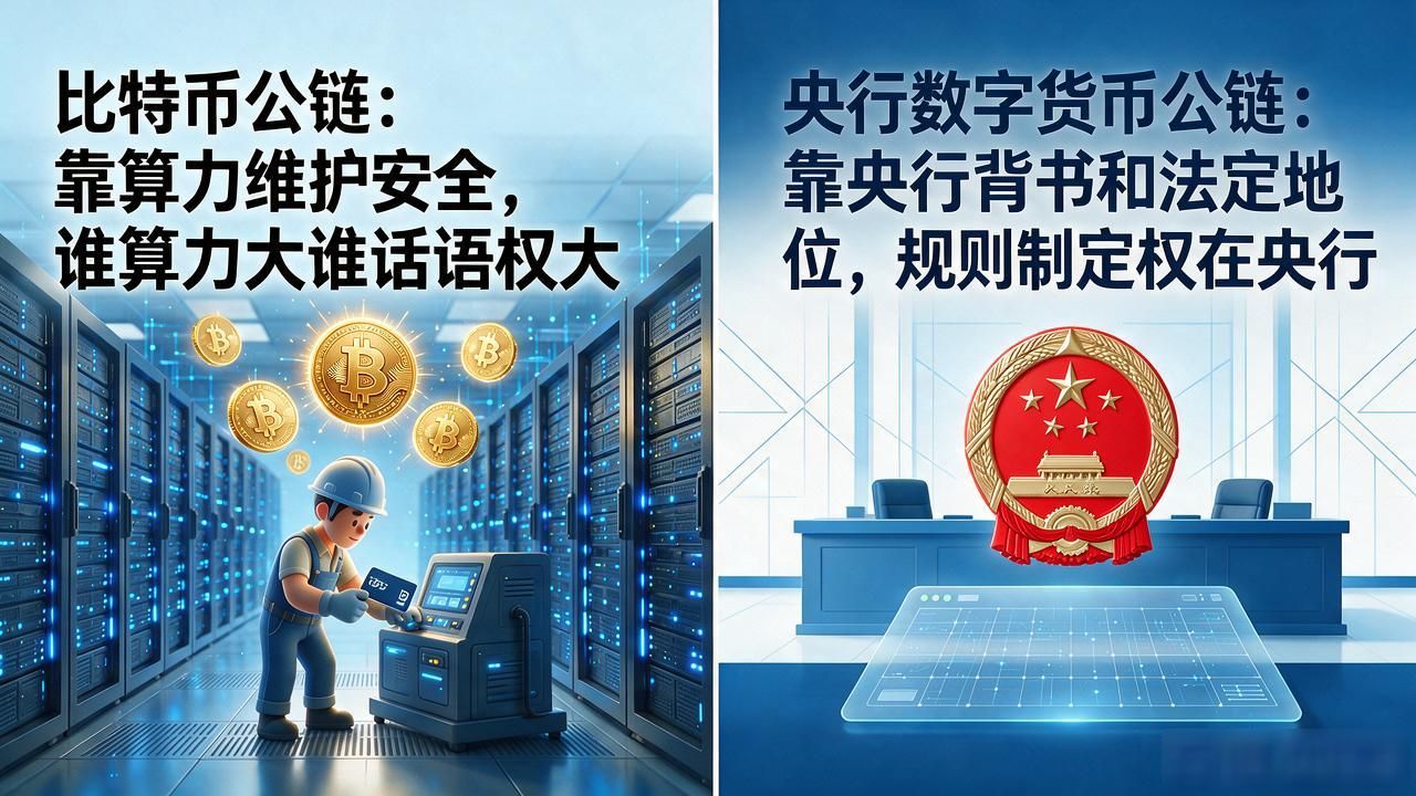 央行数字货币公链_数字人民币公链清算效率优势_央行数字货币公链与比特币区别