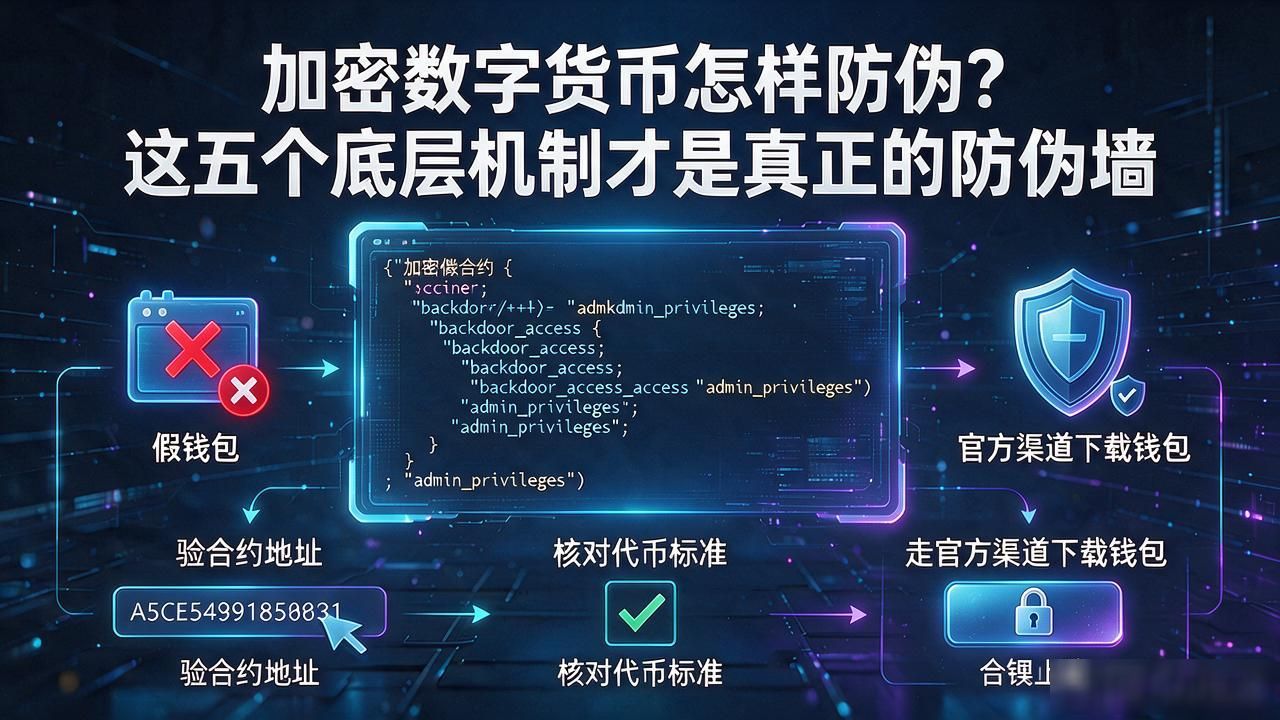区块链防伪机制多层嵌套原理_如何识别假钱包和假合约地址_加密数字货币怎样防伪