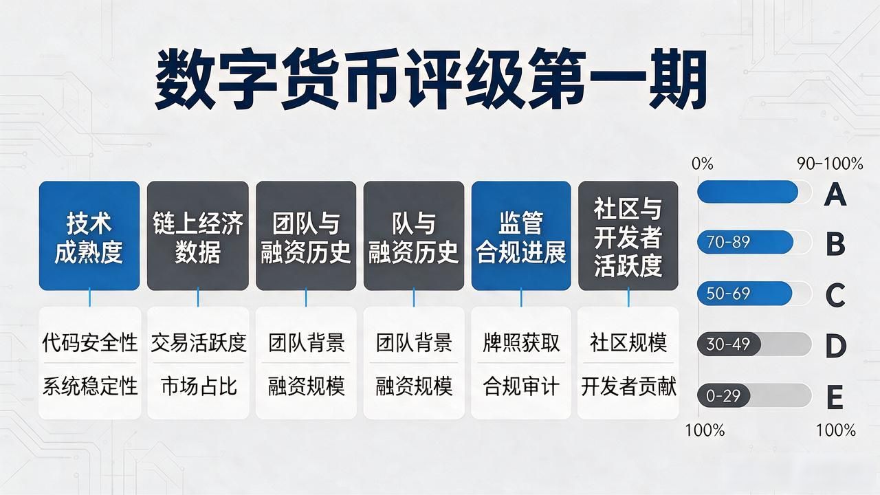 数字货币评级第一期_可量化可复现的币值评估体系_数字货币评级框架
