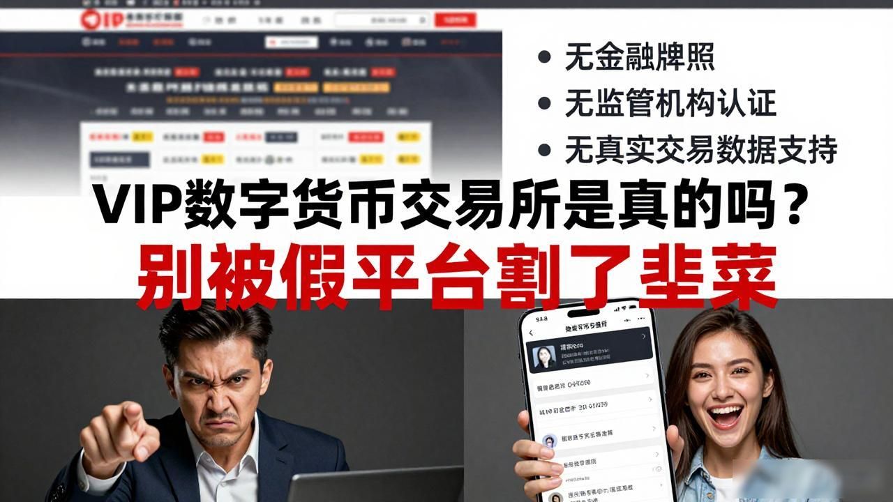 如何识别无监管的野鸡交易平台_vip数字货币交易所是真的吗_判断VIP数字货币交易所是否靠谱