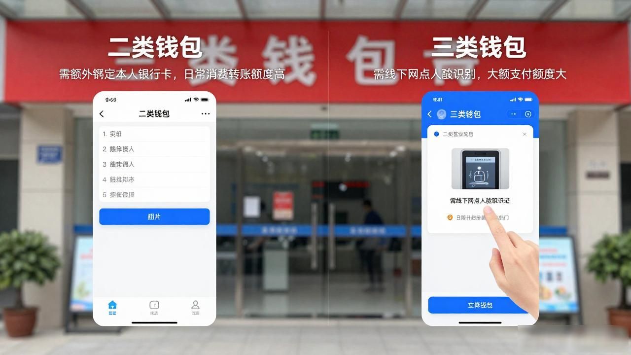 数字人民币开户流程_怎么才能有dcep央行数字货币_数字人民币钱包类型