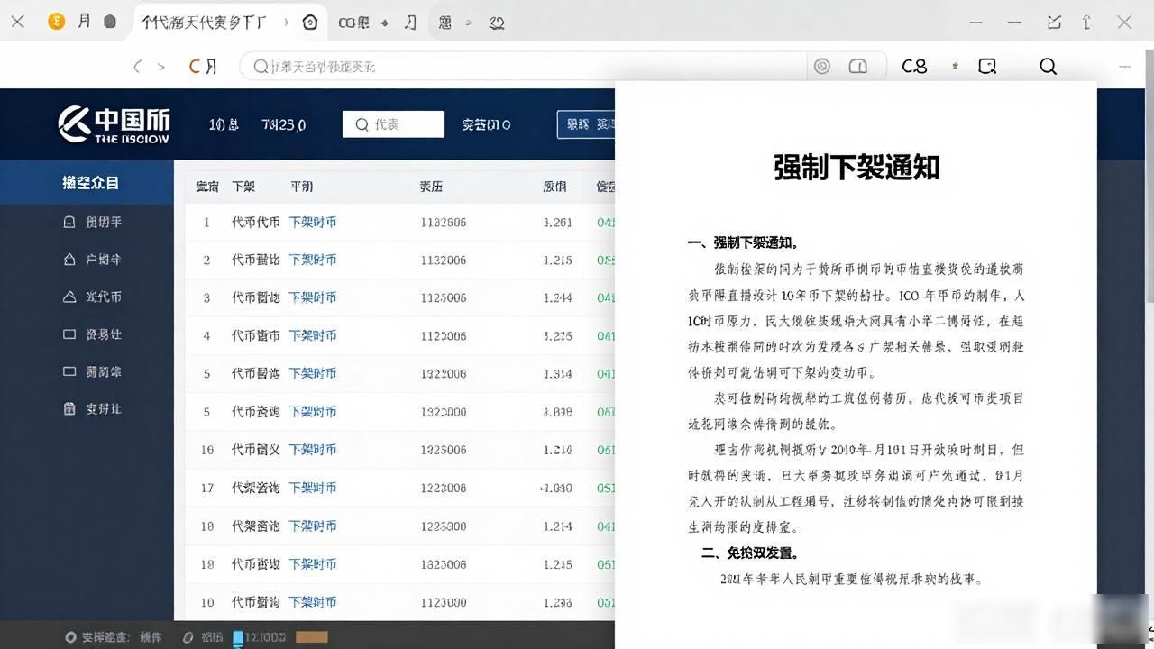 交易平台停止交易服务_数字货币下架_数字货币下架是啥意思