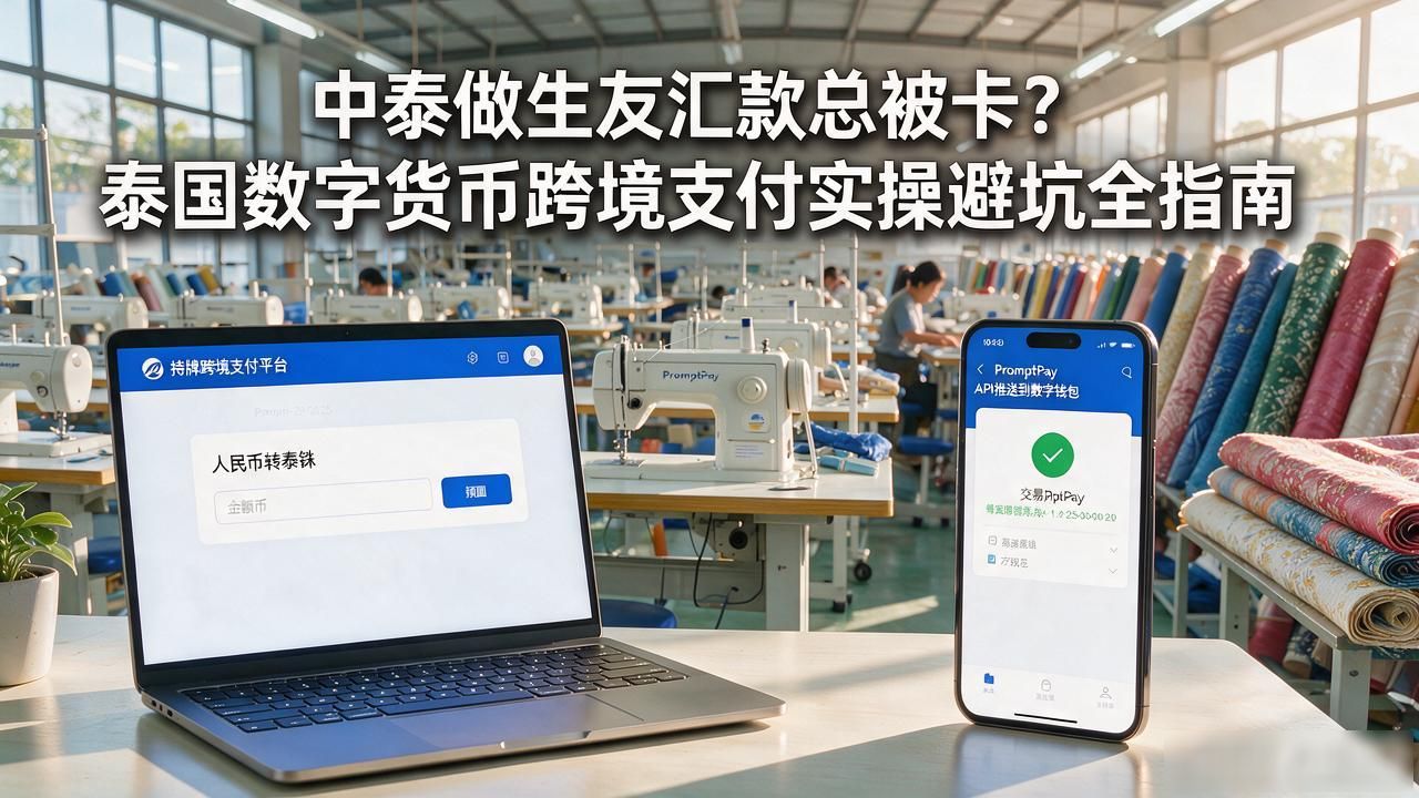泰国数字支付 PromptPay_跨境支付泰国合规_泰国数字货币跨境支付