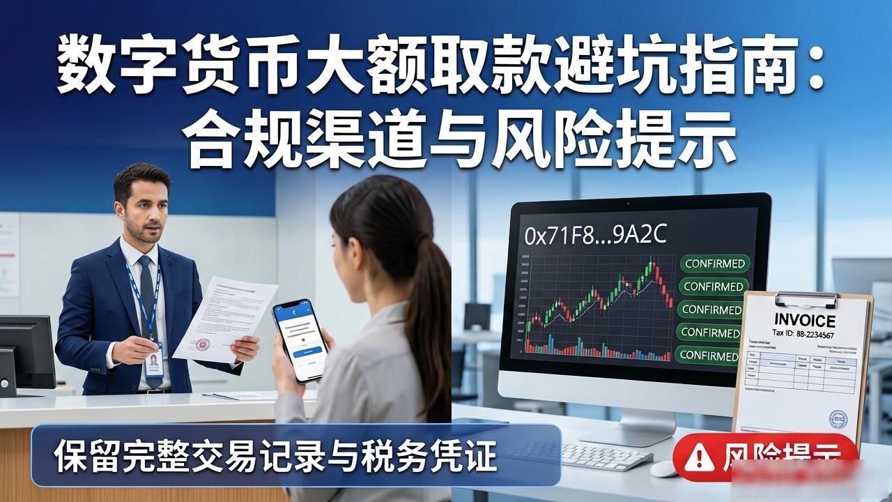 数字资产大额提现安全合法流程_数字货币怎么大额取款_正规交易所大额提币注意事项