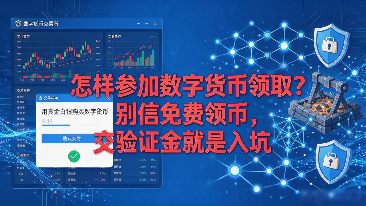 数字币免费领取骗局_仿冒官网验证金诈骗_怎样参加数字货币领取