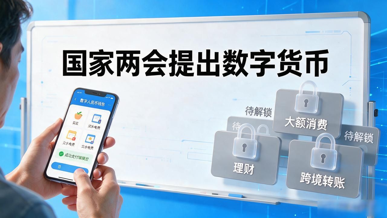 数字人民币未来应用场景_数字人民币试点范围_国家两会提出数字货币