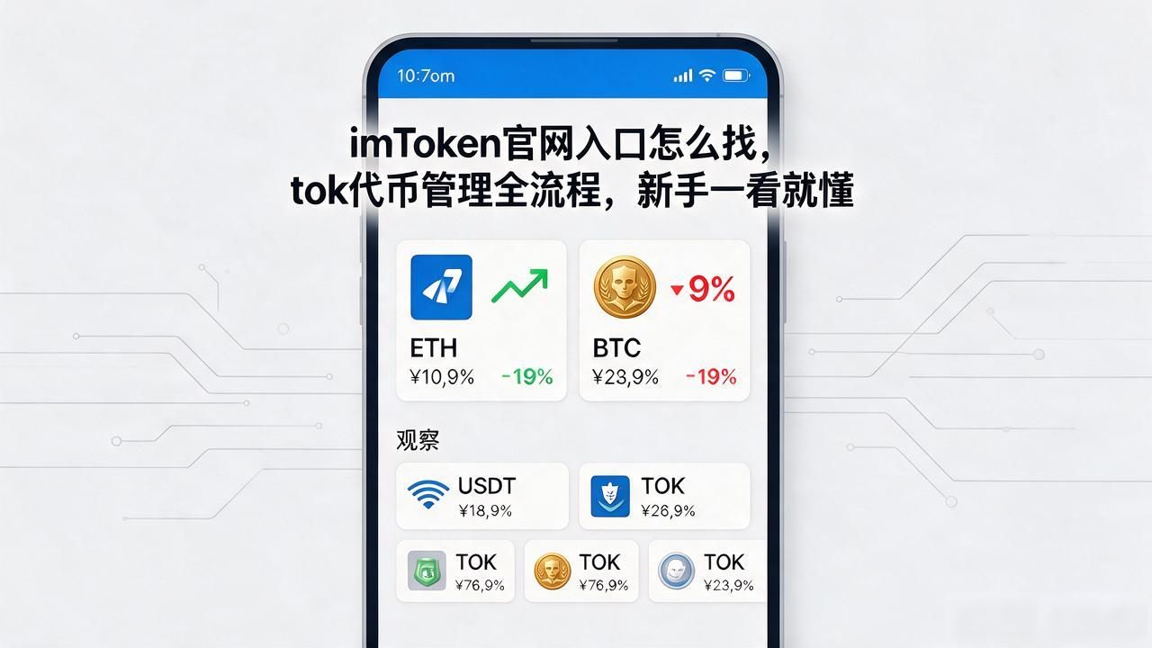 imToken钱包tok代币管理技巧_imToken官网入口imtoken.io_imtoken官网 tok