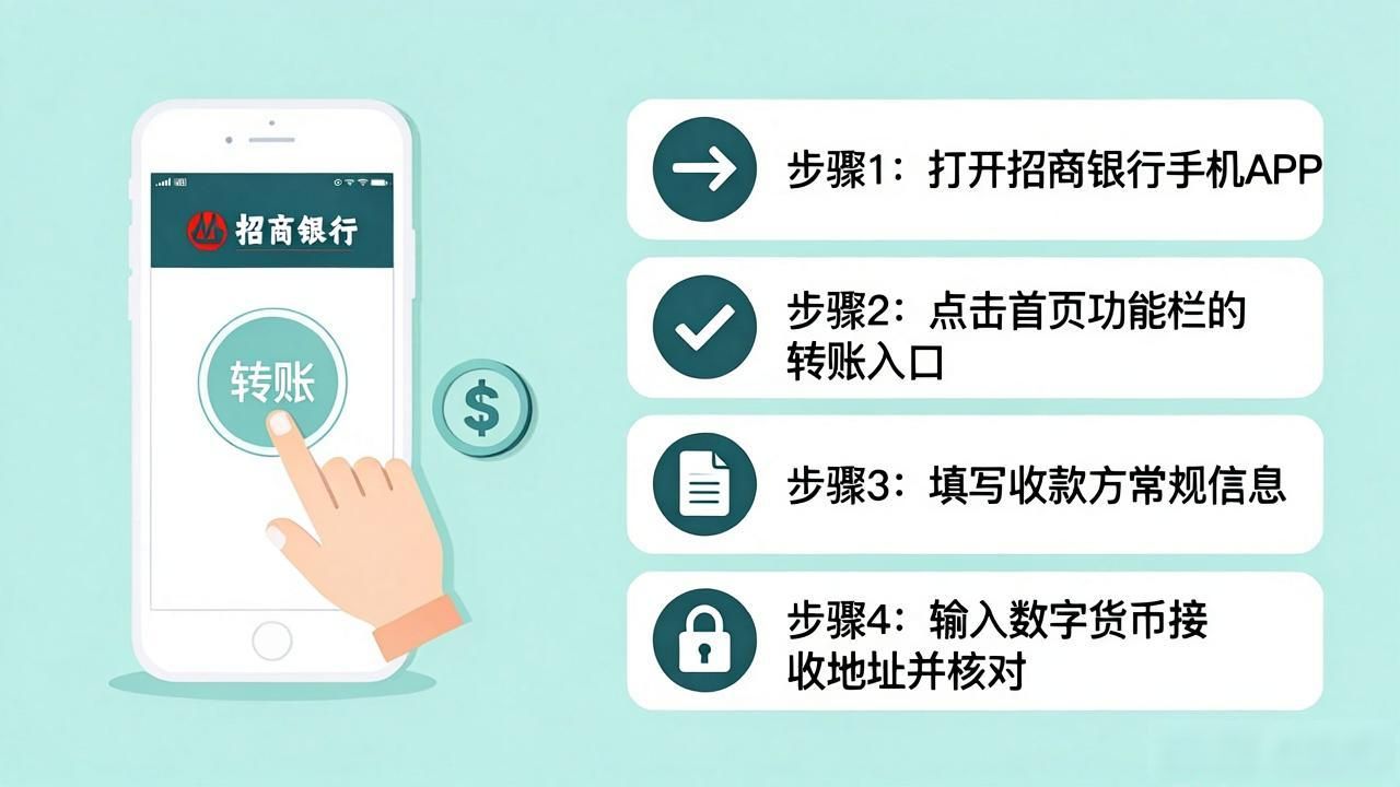 招行手机银行数字货币转账_招商银行转数字货币_招商银行数字货币转账流程