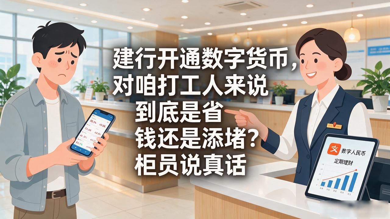 建行开通数字货币利弊_建行数字钱包开通好处坏处_数字人民币小额支付免手续费