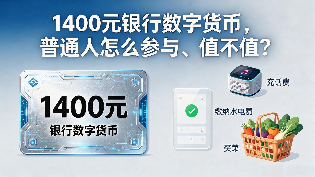 1400元数字人民币日常使用体验_1400银行数字货币_1400元银行数字货币投资门槛