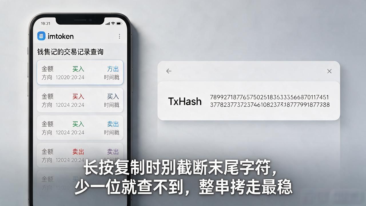 imtoken哈希值怎么查_imToken查询交易哈希值_TxHash确认链上转账到账