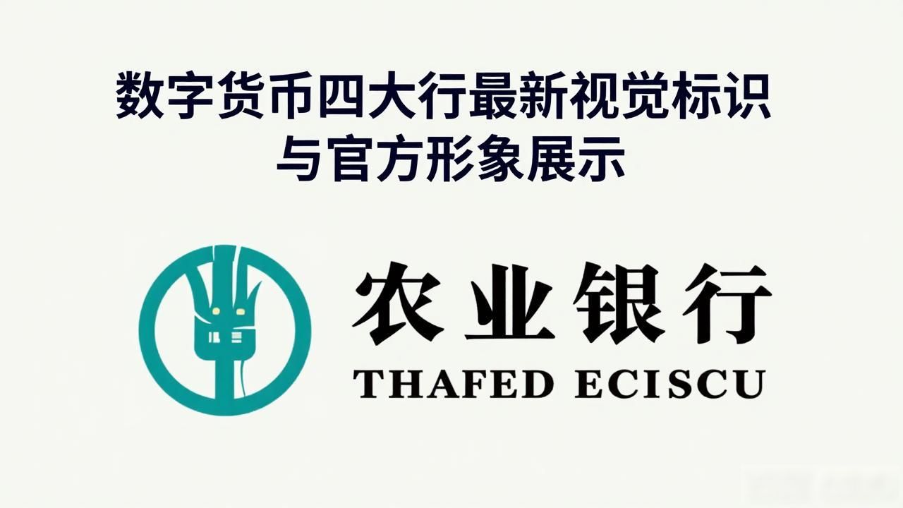 央行数字货币视觉符号_数字货币四大行图片_数字人民币四大行品牌形象
