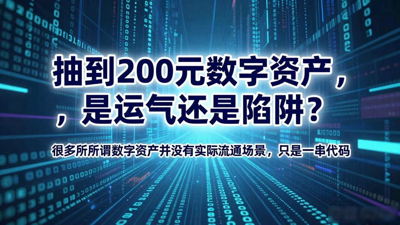 高额回报诱饵背后的陷阱_数字货币抽奖活动风险_抽到200数字货币