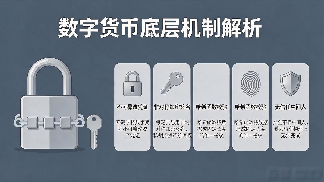 数字货币机制揭秘_数字货币底层共识机制原理_密码学在区块链中的应用