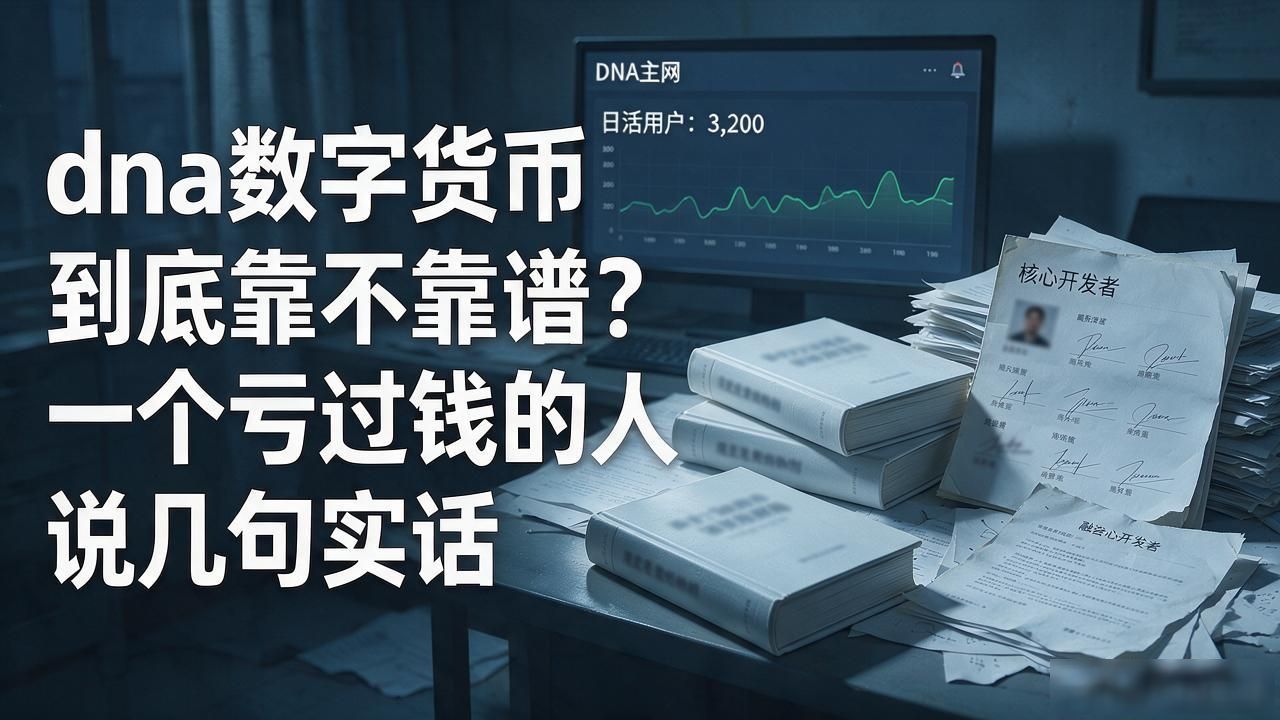 dna数字货币怎么样_DNA币去中心化身份隐私保护争议_DNA主网流动性不足风险