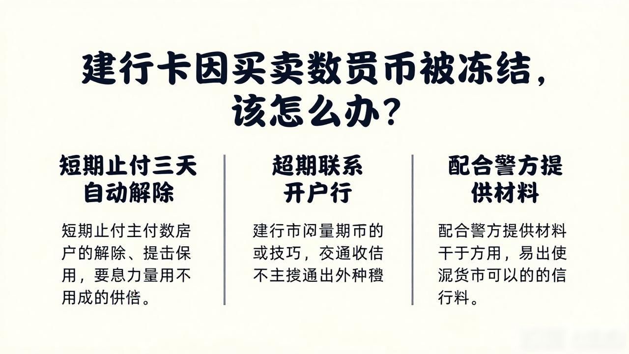 买卖数字货币建行冻结_银行卡冻结数字货币交易_数字货币交易银行冻结处理