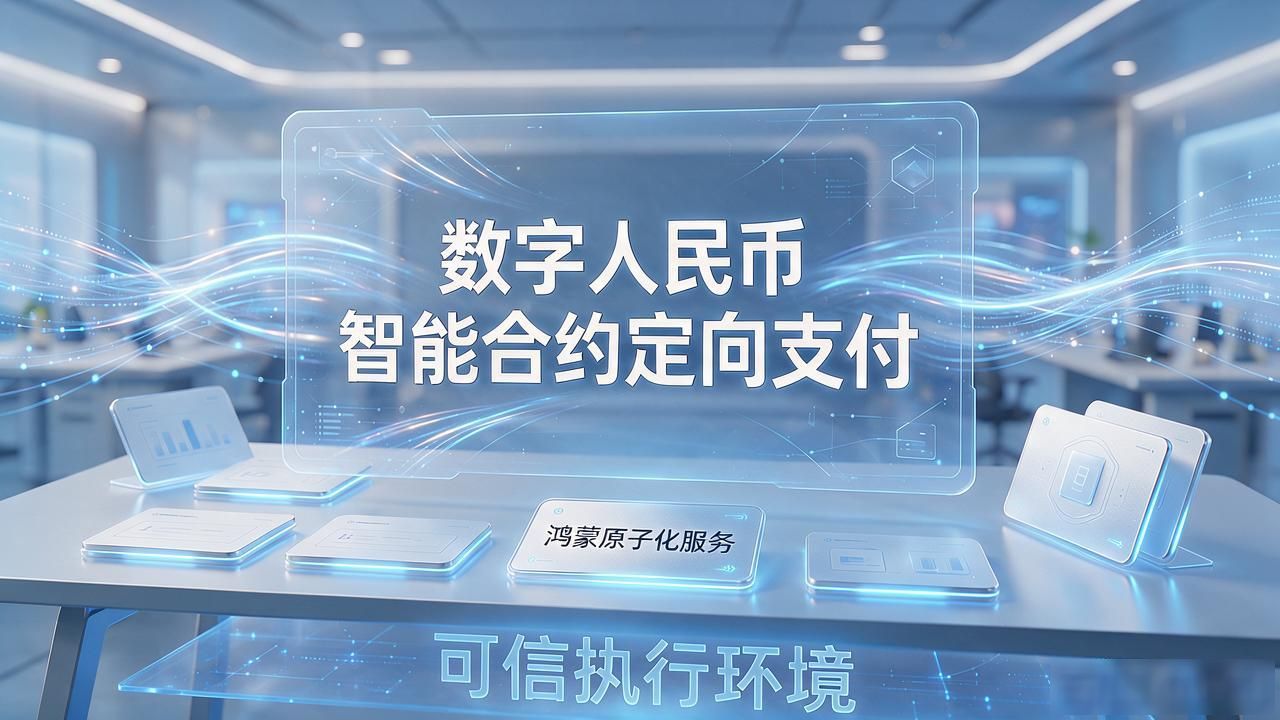 鸿蒙与数字货币_鸿蒙分布式软总线数字人民币钱包_数字人民币智能合约定向支付原子化服务