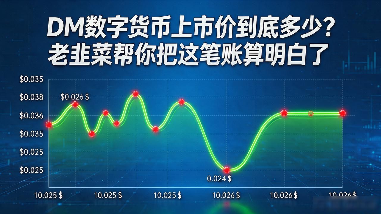 DM开盘价分析_DM上市价格走势_DM数字货币上市价