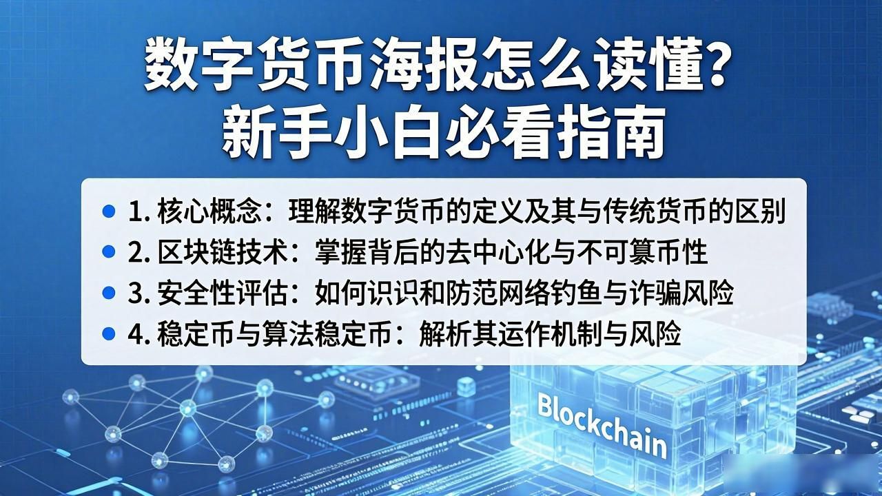 海报视觉层级分析_全面解读数字货币海报_加密货币市场海报