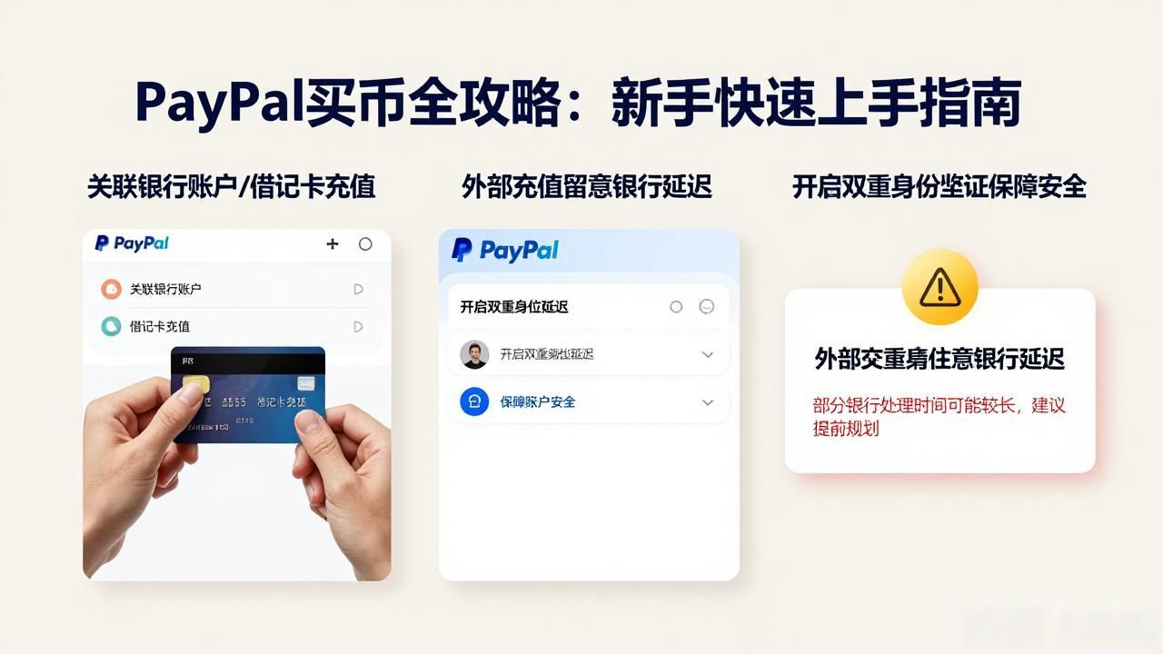 PayPal加密交易入门_paypal购买数字货币教程_PayPal购买加密货币