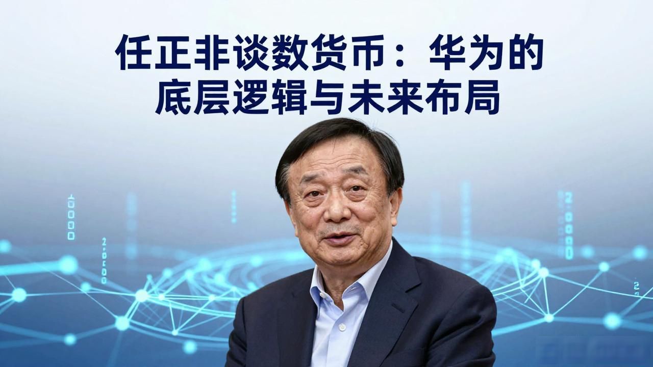 数字人民币 技术底座_华为任正非 数字货币 观点_任正菲说数字货币