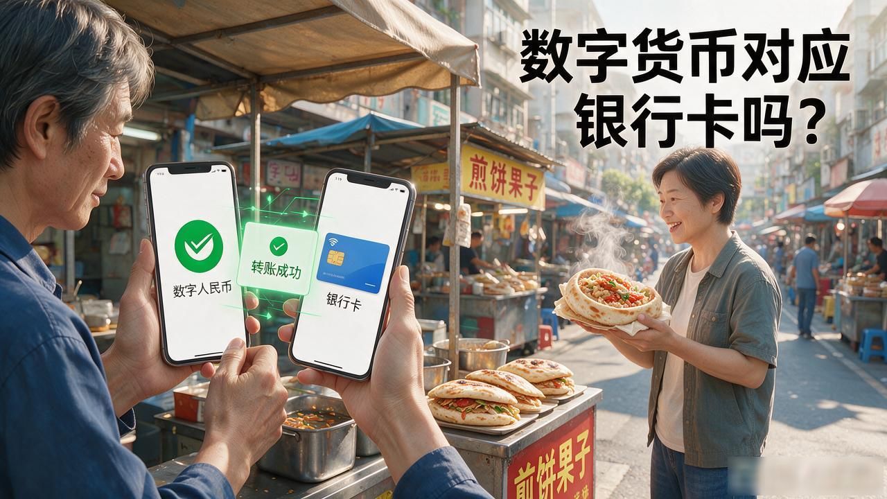 数字人民币法律地位_数字人民币与银行卡区别_数字货币对应银行卡吗
