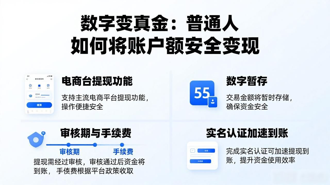 电商平台提现流程_怎么把数字变成货币_货币流通转化方式
