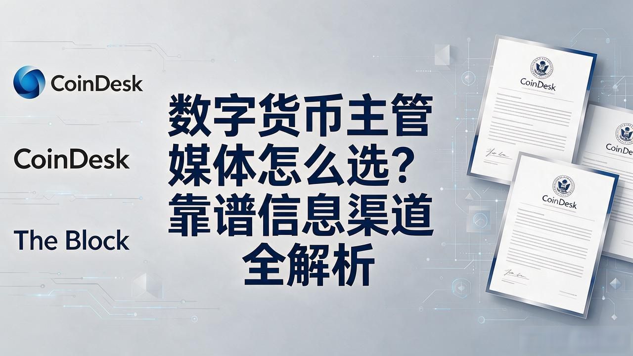 加密行业靠谱权威媒体选择方法_数字货币可信资讯来源渠道_数字货币主管媒体