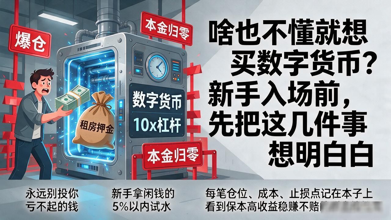 小白怎么做数字货币_加密货币投资风险控制策略_数字货币新手入门避坑指南