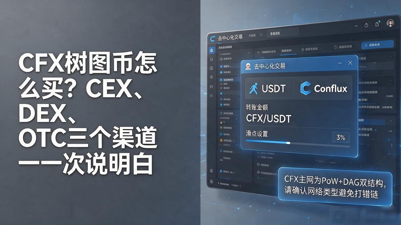 Conflux主网提币注意事项_CFX树图币购买渠道及流程详解_数字货币树图币cfx怎么买