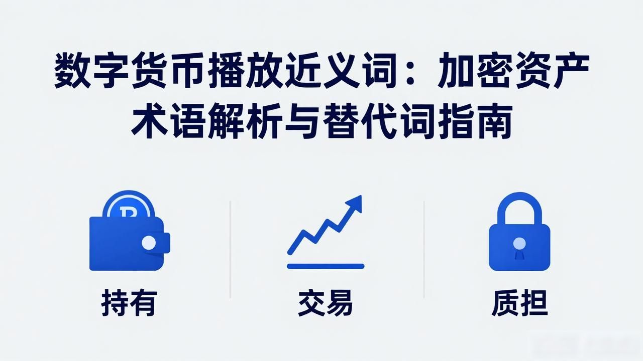 播放数字货币的近义词_数字资产流转_区块链术语