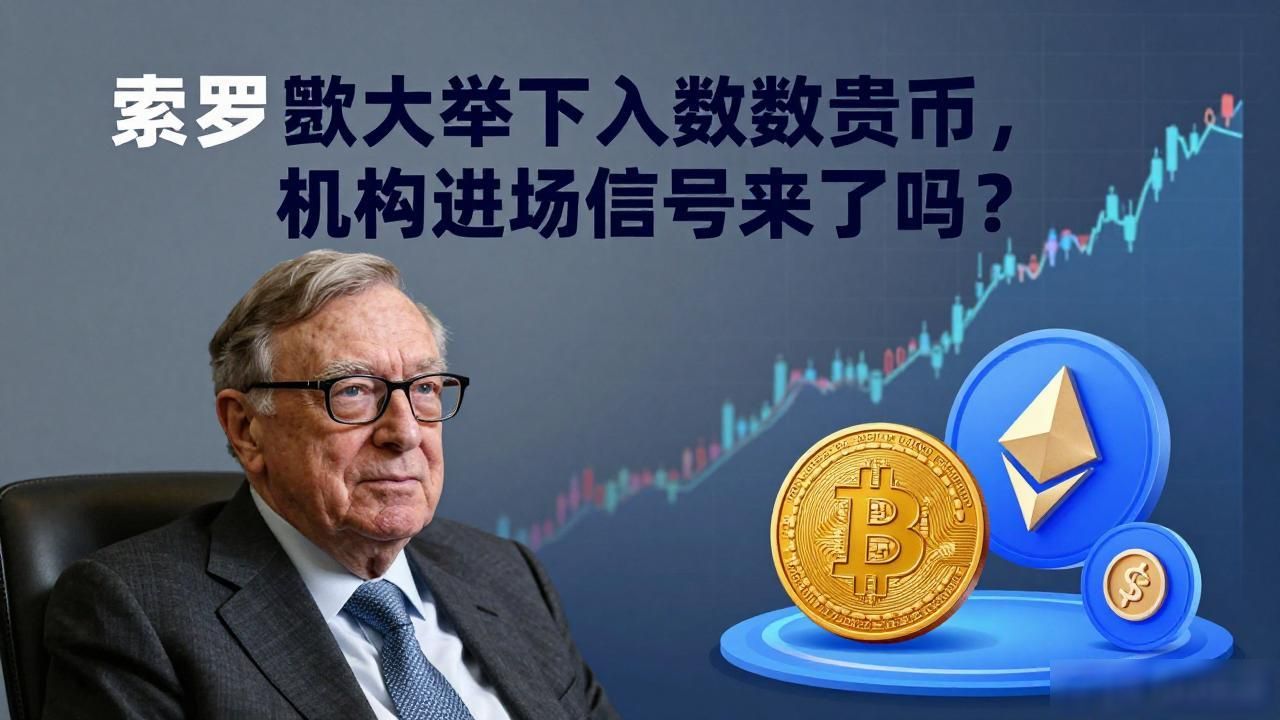 索罗斯抄底数字货币_乔治索罗斯买入比特币以太坊 索罗斯投资加密货币前瞻性 机构资金入场加密货币前景